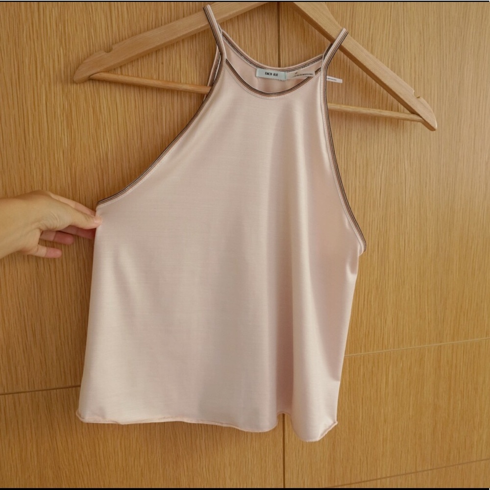 Kimchi Blue Halter Top in Blush